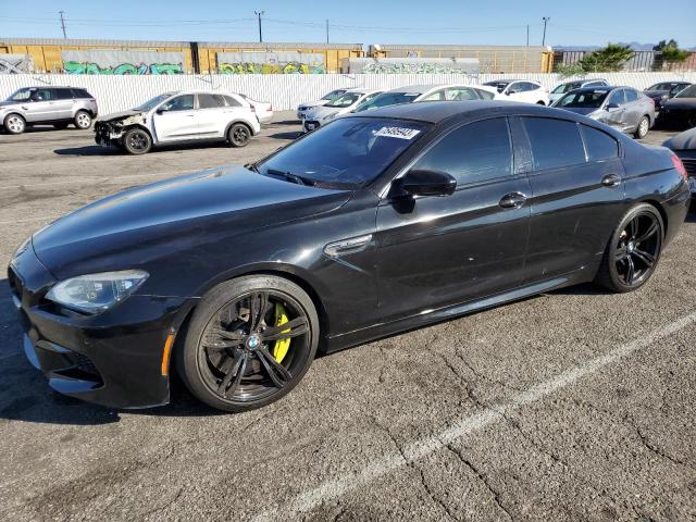 WBS6C9C57ED467275 - 2014 BMW M6 GRAN COUPE BLACK photo 1