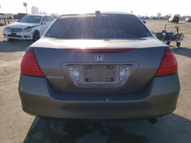 1HGCM56717A043738 - 2007 HONDA ACCORD EX BROWN photo 6