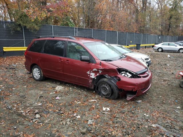 5TDZA23C46S526904 - 2006 TOYOTA SIENNA CE BURGUNDY photo 4