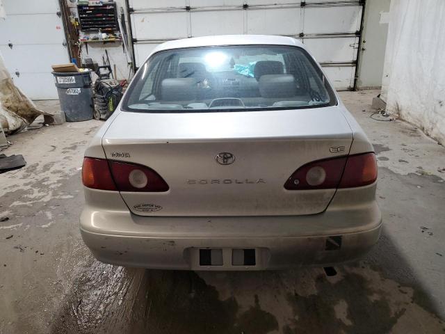 2T1BR12E21C514386 - 2001 TOYOTA COROLLA CE SILVER photo 6