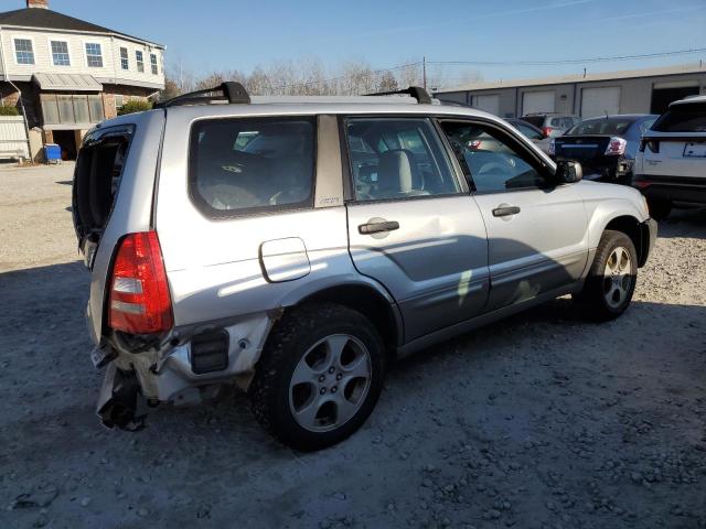 JF1SG65684G767036 - 2004 SUBARU FORESTER 2.5XS ვერცხლისფერი ფოტო 3
