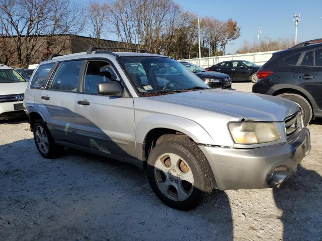 JF1SG65684G767036 - 2004 SUBARU FORESTER 2.5XS ვერცხლისფერი ფოტო 4