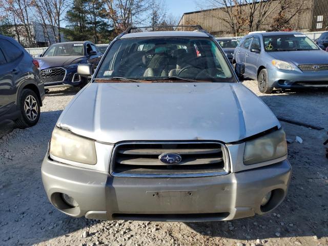 JF1SG65684G767036 - 2004 SUBARU FORESTER 2.5XS ვერცხლისფერი ფოტო 5