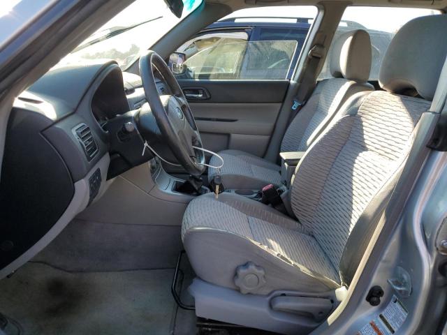 JF1SG65684G767036 - 2004 SUBARU FORESTER 2.5XS ვერცხლისფერი ფოტო 7