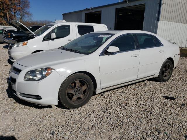 1G1ZC5E06AF324565 - 2010 CHEVROLET MALIBU 1LT WHITE photo 1