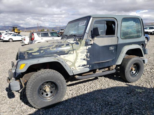 1J4FA29P9YP765126 - 2000 JEEP WRANGLER / SE BLACK photo 1