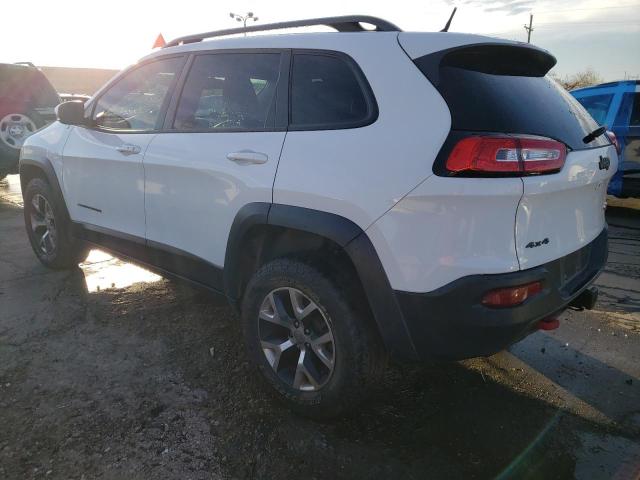 1C4PJMBS6FW523112 - 2015 JEEP CHEROKEE TRAILHAWK WHITE photo 2