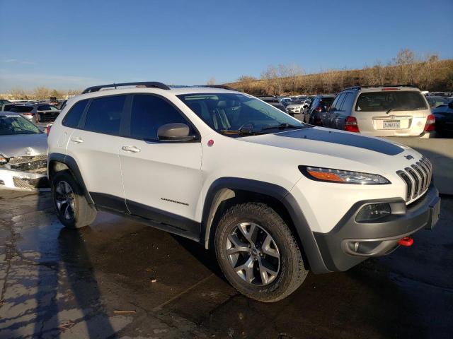 1C4PJMBS6FW523112 - 2015 JEEP CHEROKEE TRAILHAWK WHITE photo 4