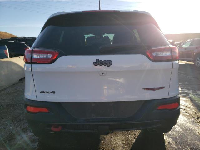 1C4PJMBS6FW523112 - 2015 JEEP CHEROKEE TRAILHAWK WHITE photo 6