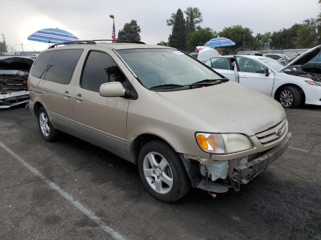 4T3ZF13C02U462333 - 2002 TOYOTA SIENNA LE TAN photo 4