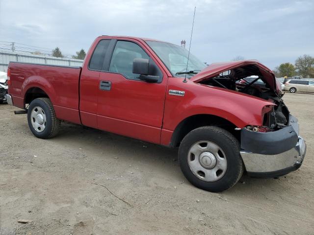 1FTRF12288KE15609 - 2008 FORD F150 RED photo 4