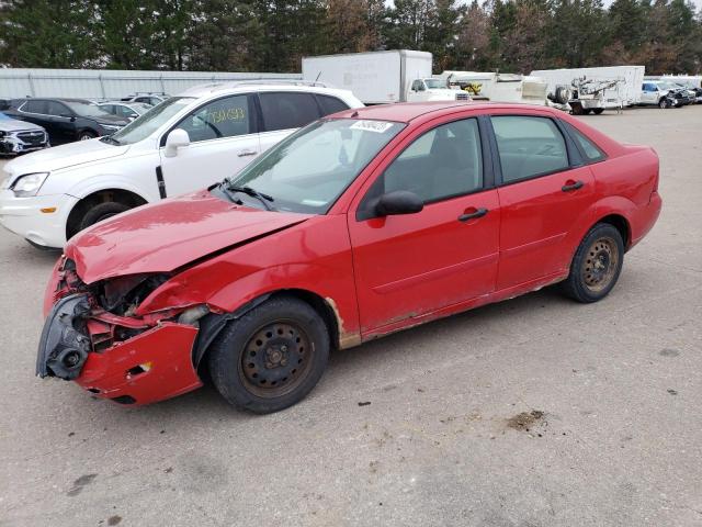 1FAFP34NX6W101295 - 2006 FORD FOCUS ZX4 RED photo 1