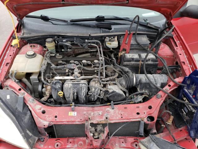 1FAFP34NX6W101295 - 2006 FORD FOCUS ZX4 RED photo 11