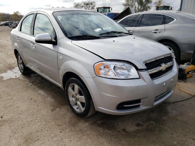 KL1TD56688B166770 - 2008 CHEVROLET AVEO BASE Gümüş foto 4