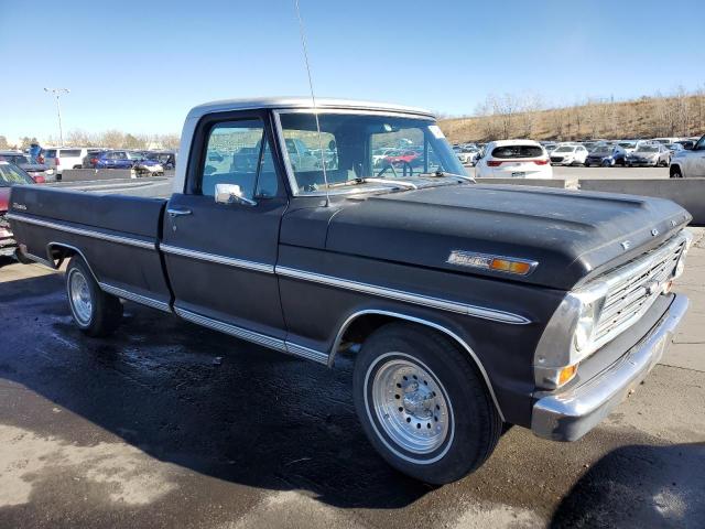 F10YRC61696 - 1968 FORD F100 BLACK photo 4