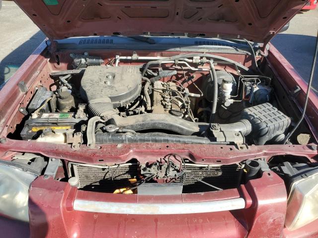 1N6DD26T64C421158 - 2004 NISSAN FRONTIER KING CAB XE RED photo 11