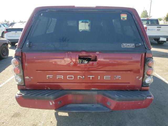 1N6DD26T64C421158 - 2004 NISSAN FRONTIER KING CAB XE RED photo 6