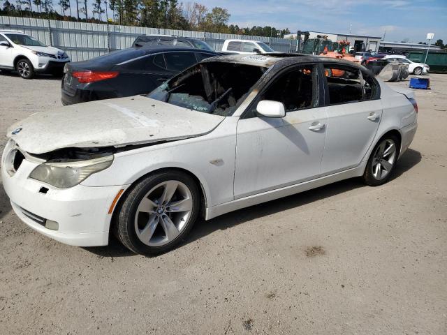 WBANU53508CT14298 - 2008 BMW 528 I WHITE photo 1