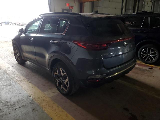 KNDPNCAC8L7702198 - 2020 KIA SPORTAGE EX CHARCOAL photo 2