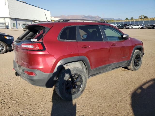 1C4PJMBS8GW360531 - 2016 JEEP CHEROKEE TRAILHAWK RED photo 3