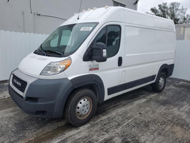3C6TRVCG7KE536728 - 2019 RAM PROMASTER 2500 HIGH თეთრი ფოტო 1