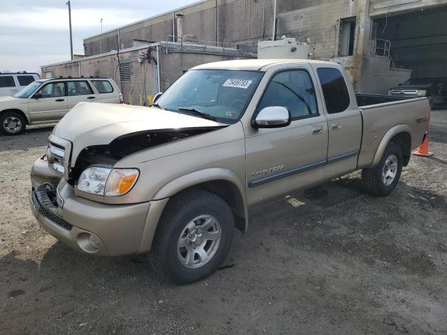 5TBBT44145S457529 - 2005 TOYOTA TUNDRA ACCESS CAB SR5 BEIGE photo 1