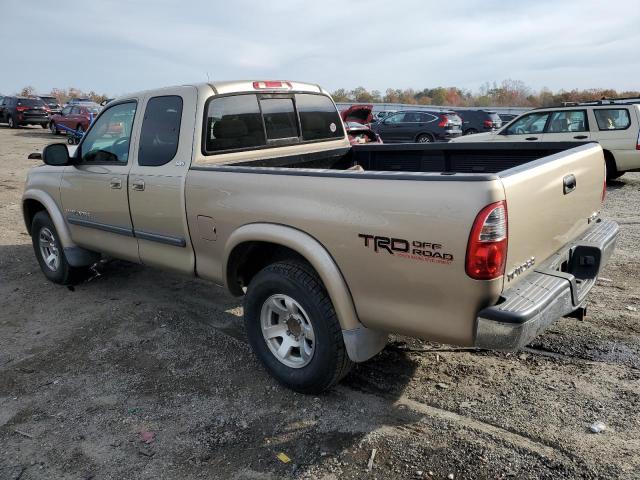 5TBBT44145S457529 - 2005 TOYOTA TUNDRA ACCESS CAB SR5 BEIGE photo 2
