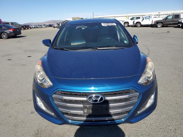 KMHD35LH0GU298927 - 2016 HYUNDAI ELANTRA GT BLUE photo 5