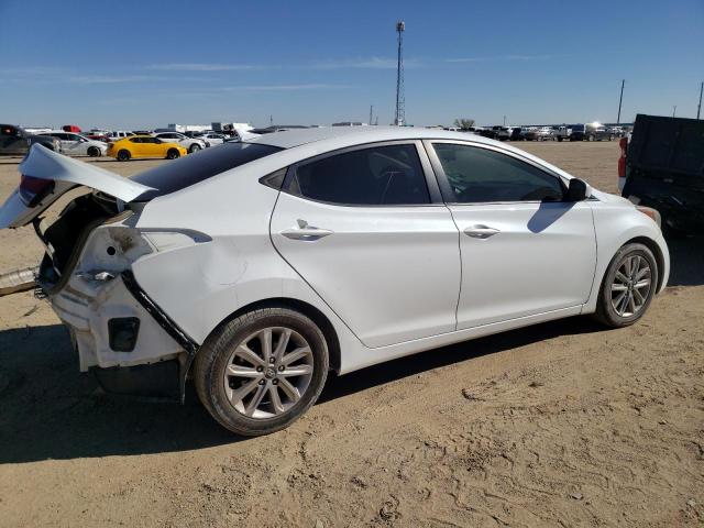 5NPDH4AE3FH571747 - 2015 HYUNDAI ELANTRA SE WHITE photo 3