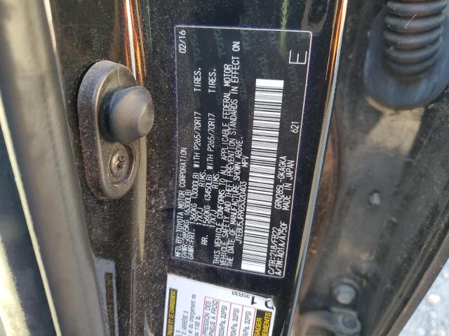 JTEBU5JR9G5320403 - 2016 TOYOTA 4RUNNER SR5/SR5 PREMIUM 黑色 照片 13