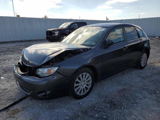 JF1GH6B68AH813896 - 2010 SUBARU IMPREZA 2.5I PREMIUM GRAY photo 1