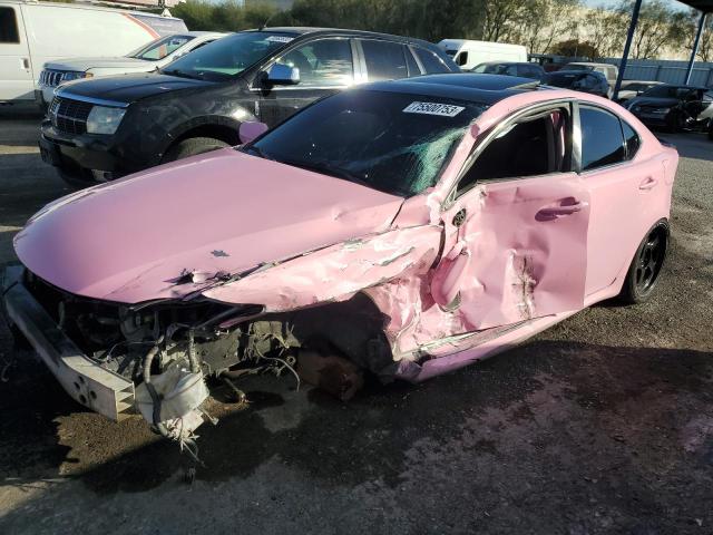 JTHBK262672030821 - 2007 LEXUS IS 250 PINK photo 1