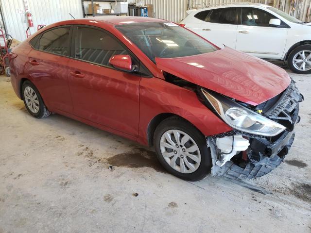 3KPC24A6XME146646 - 2021 HYUNDAI ACCENT SE RED photo 4