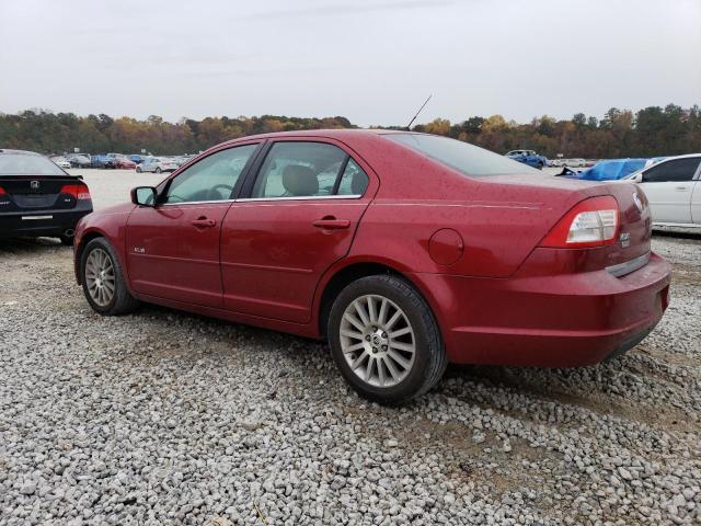 3MEHM08Z27R645199 - 2007 MERCURY MILAN PREMIER RED photo 2