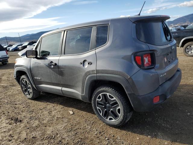 ZACCJBAW0GPC57768 - 2016 JEEP RENEGADE SPORT CHARCOAL photo 2