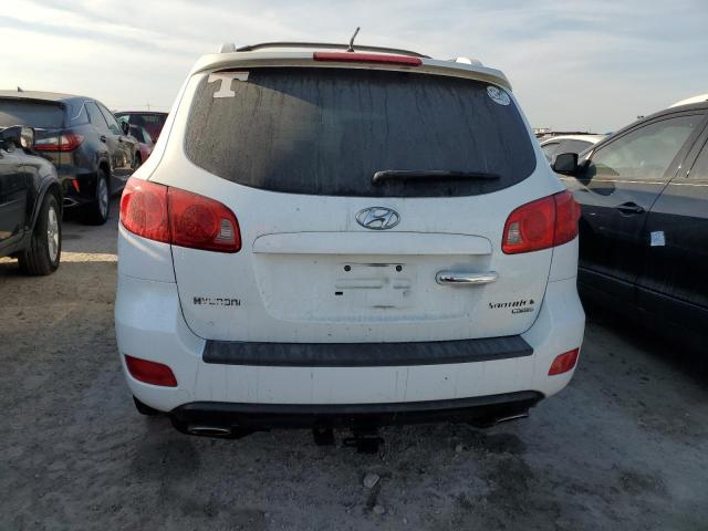 5NMSH13E37H020106 - 2007 HYUNDAI SANTA FE SE WHITE photo 6