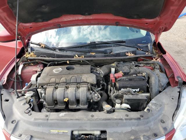 3N1AB7APXDL723952 - 2013 NISSAN SENTRA S RED photo 11