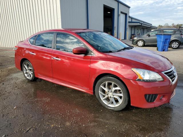 3N1AB7APXDL723952 - 2013 NISSAN SENTRA S RED photo 4