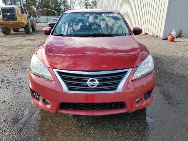 3N1AB7APXDL723952 - 2013 NISSAN SENTRA S RED photo 5