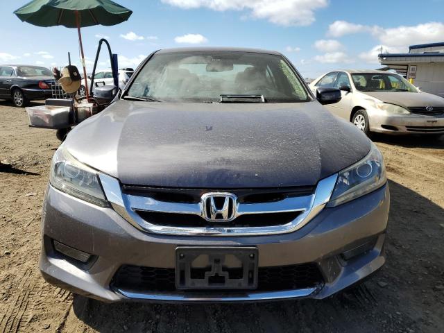 1HGCR3F85EA037243 - 2014 HONDA ACCORD EXL GRAY photo 5