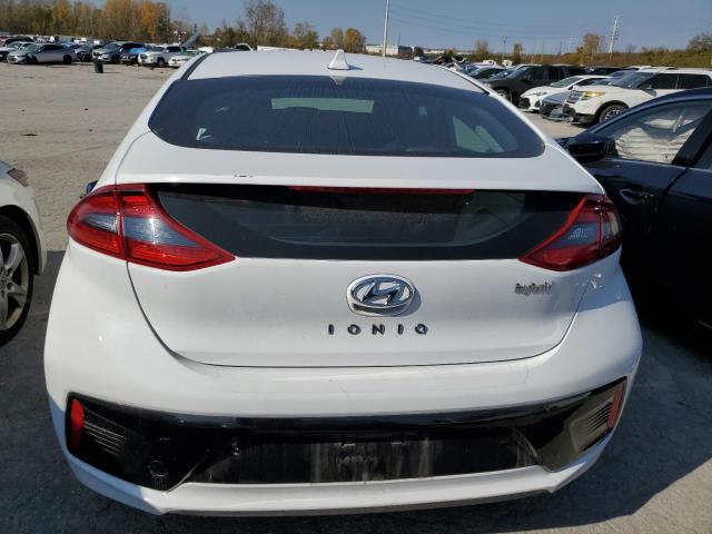 KMHC85LC4HU023516 - 2017 HYUNDAI IONIQ LIMITED WHITE photo 6