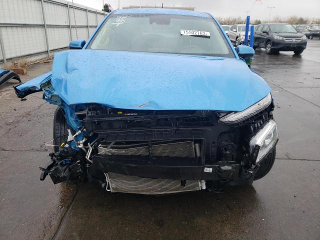 KM8K12AA8LU575755 - 2020 HYUNDAI KONA SE BLUE photo 5