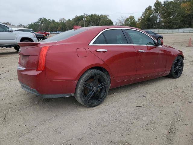 1G6AA5RA2F0100798 - 2015 CADILLAC ATS RED photo 3