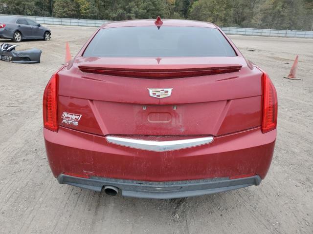 1G6AA5RA2F0100798 - 2015 CADILLAC ATS RED photo 6