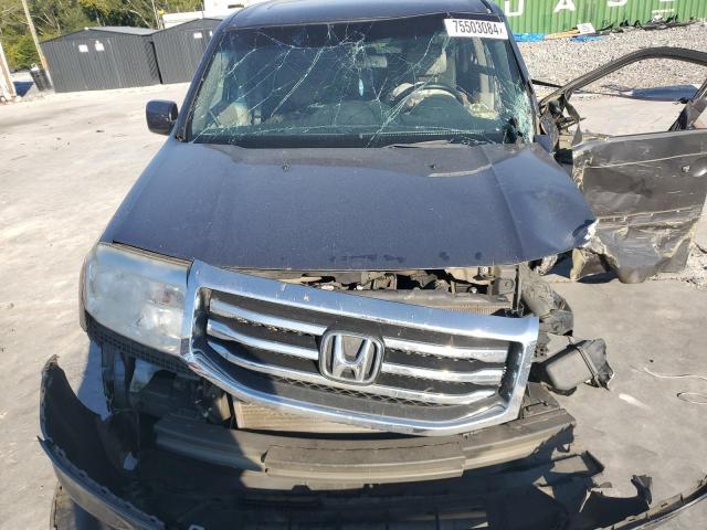 5FNYF3H51CB032304 - 2012 HONDA PILOT EXL GRAY photo 12