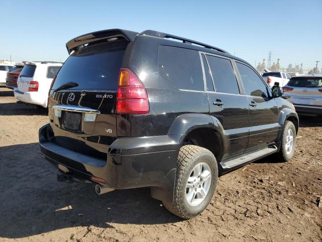 JTJBT20XX50091937 - 2005 LEXUS GX 470 BLACK photo 3