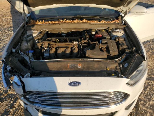 3FA6P0H77ER278091 - 2014 FORD FUSION SE WHITE photo 11