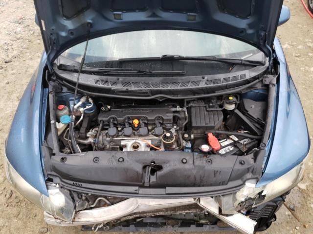 19XFA16639E010941 - 2009 HONDA CIVIC LX-S Կապույտ լուսանկար 11