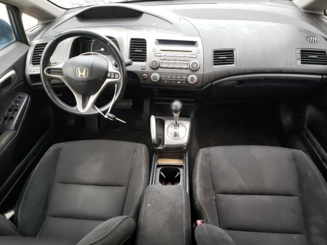 19XFA16639E010941 - 2009 HONDA CIVIC LX-S Կապույտ լուսանկար 8