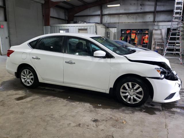 3N1AB7AP1HY342449 - 2017 NISSAN SENTRA S WHITE photo 4